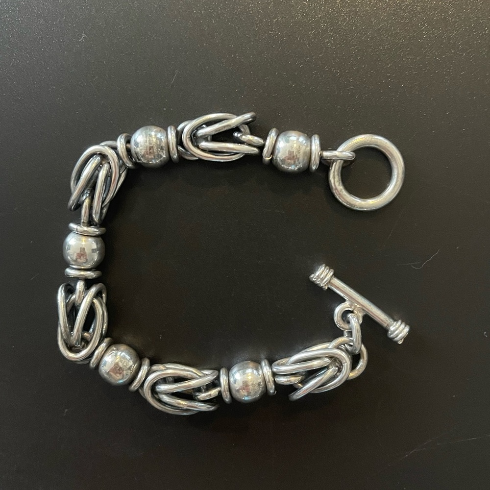 Silpada Sterling Silver Byzantine Bracelet B0204